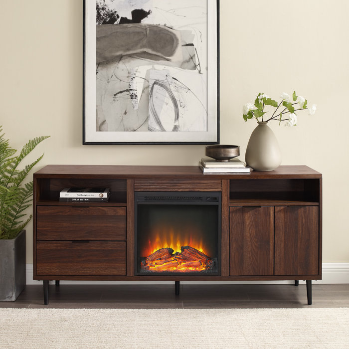 Wrought Studio Eglinton TV Stand for TVs up to 65" with Electric